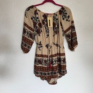 Reverse off the shoulder jumpsuit